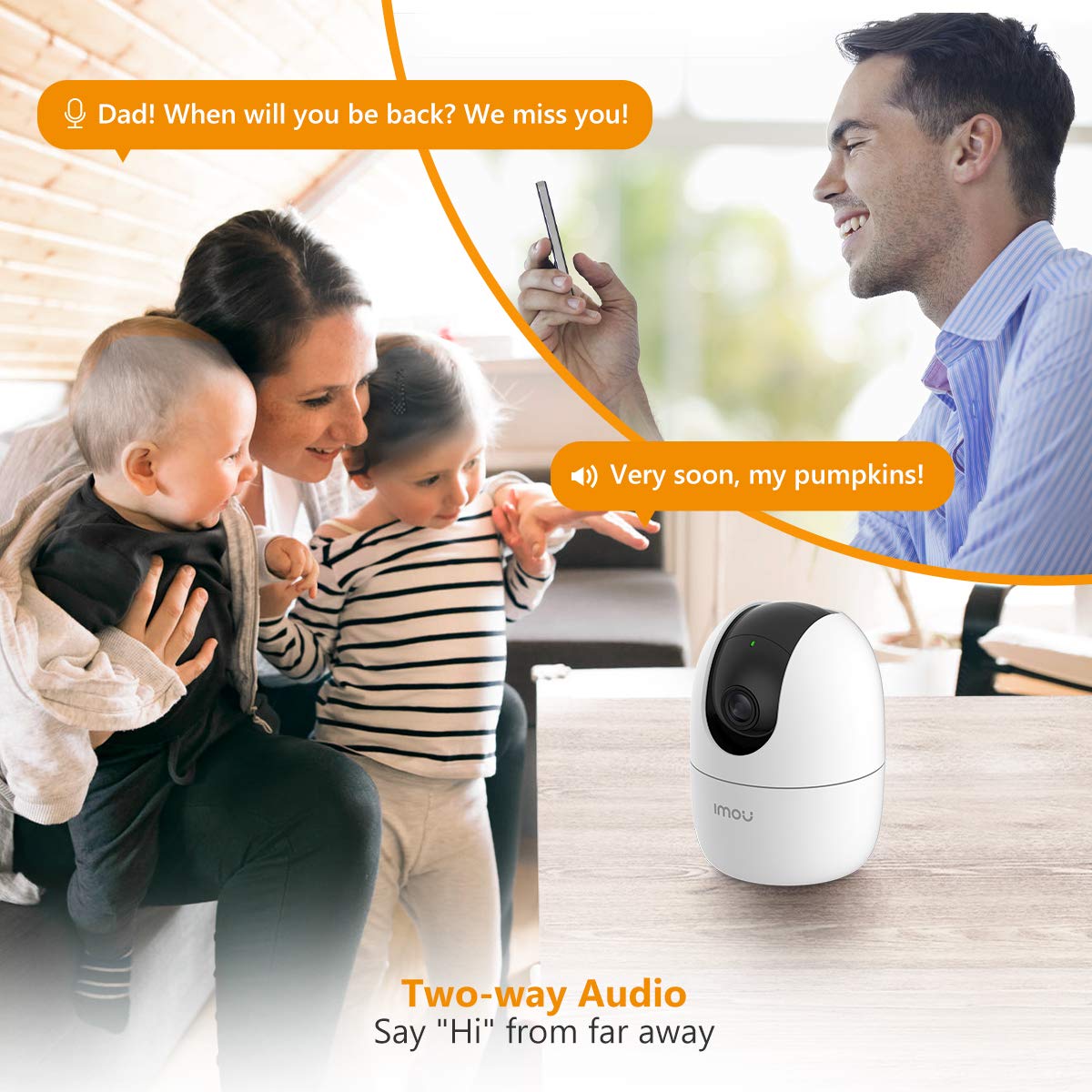 Imou Ranger 2 Ip Camera 360 Degree Coverage 