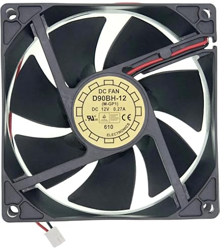 【ジャンク品】Burtle Li-ionBATTERY/FAN UNIT Amazon.com: D90BH-12 9025 12V 0.27A 9cm 2-Wire Cooling Fan