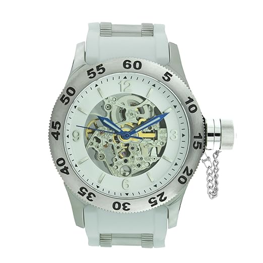  Rougois Automatic Skeleton Naval Diver Watch