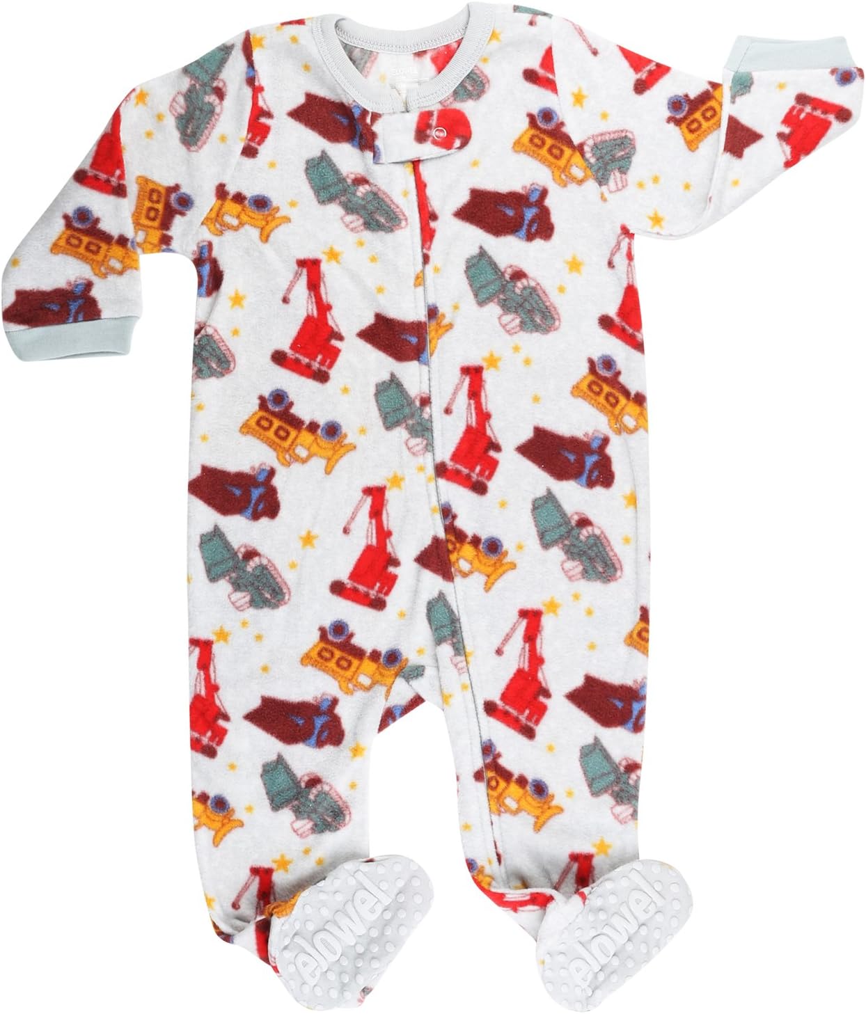| Boys Pyjama | Nightwear for Baby, Toddler, Little Boys | Warm Fleece Sleapwear | Onseie - 1 Piece | Footed Pyjama | Sizes: 6m - 5y | Multiple Colours & Designs Avalibale | 100% Polyester