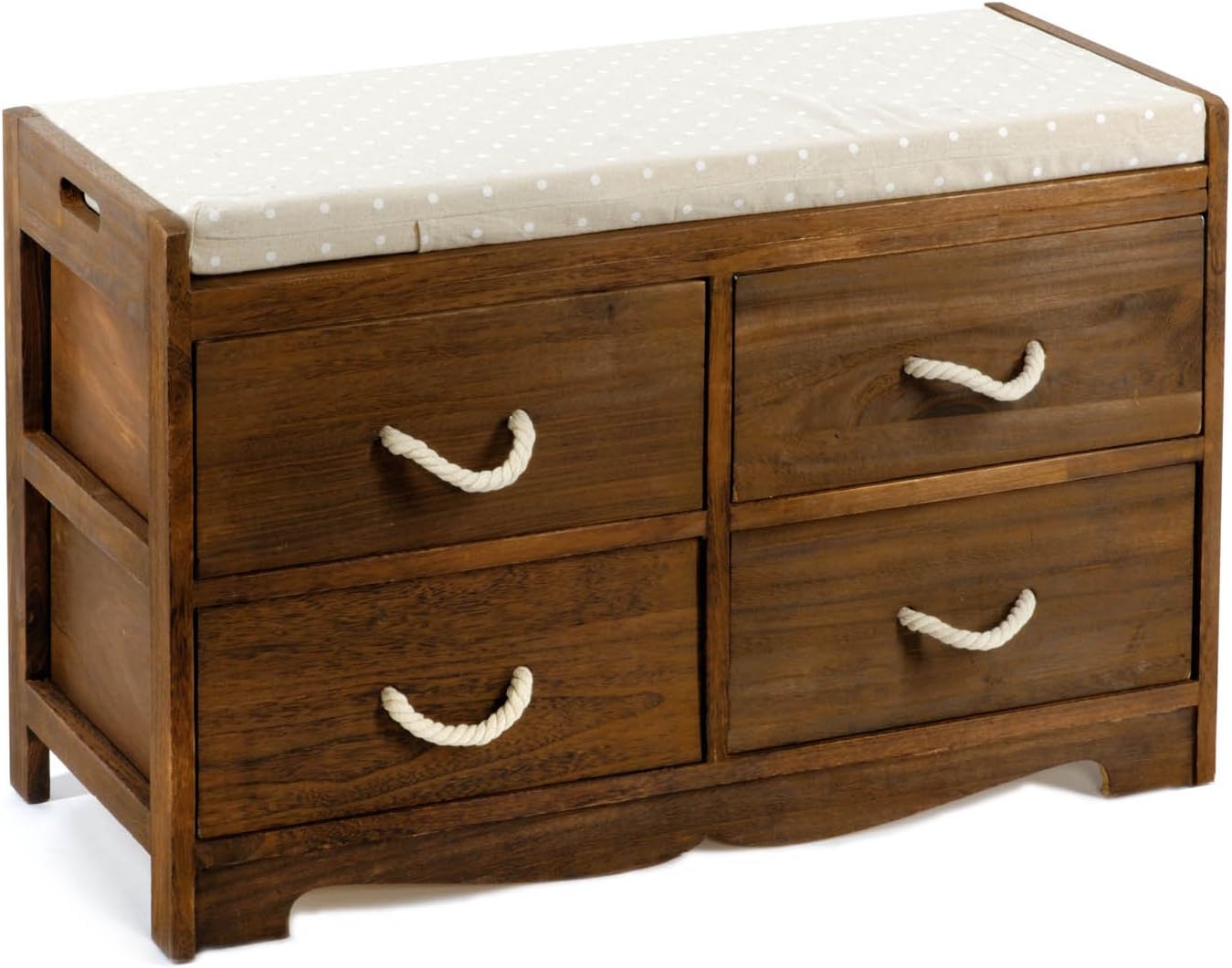 Revesby 4 Drawer Storage Bench 76 X 33 X 51 Cm Amazon.co.uk Kitchen