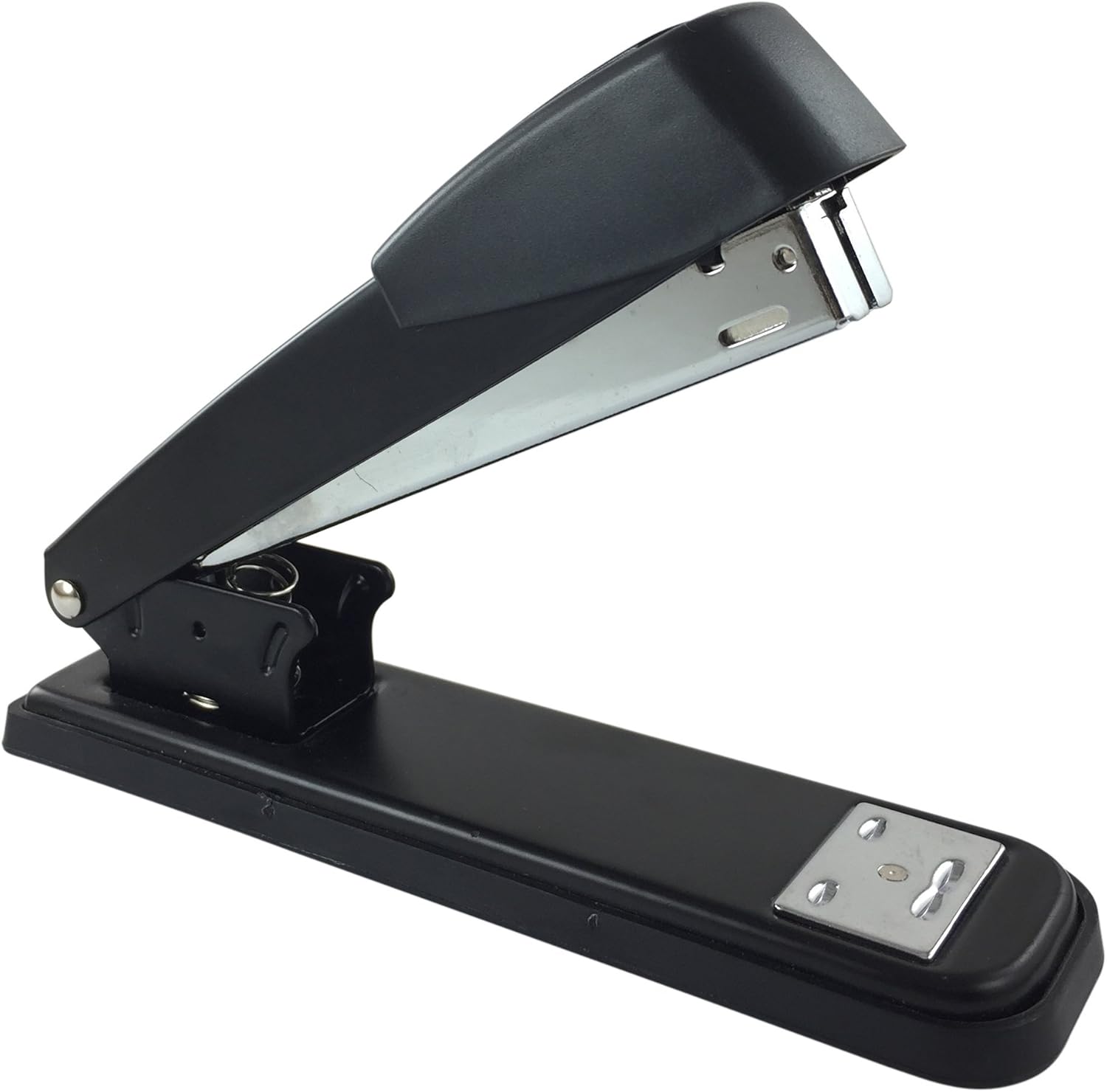 Clipco Stapler with 6000 Staples Full Desk Size Black (3-Pack) : Office Products