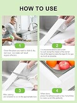 VOOVEN 11ft Waterproof Self Adhesive Bath Kitchen Sealant Strip Tape Tool view 3