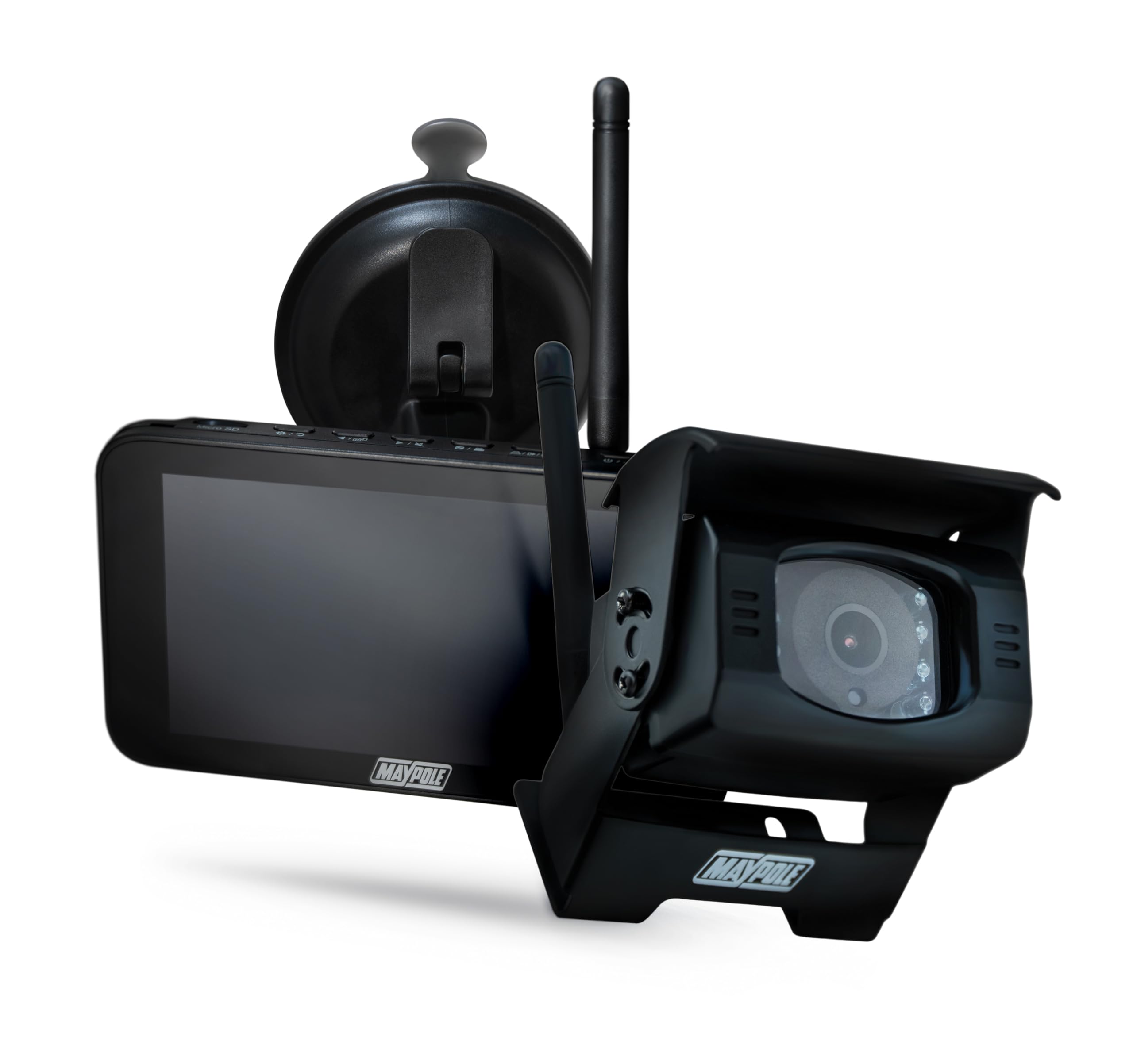 Maypole Digital Reversing Camera & Monitor Full HD 50m Wireless Range LCD Display Monitor