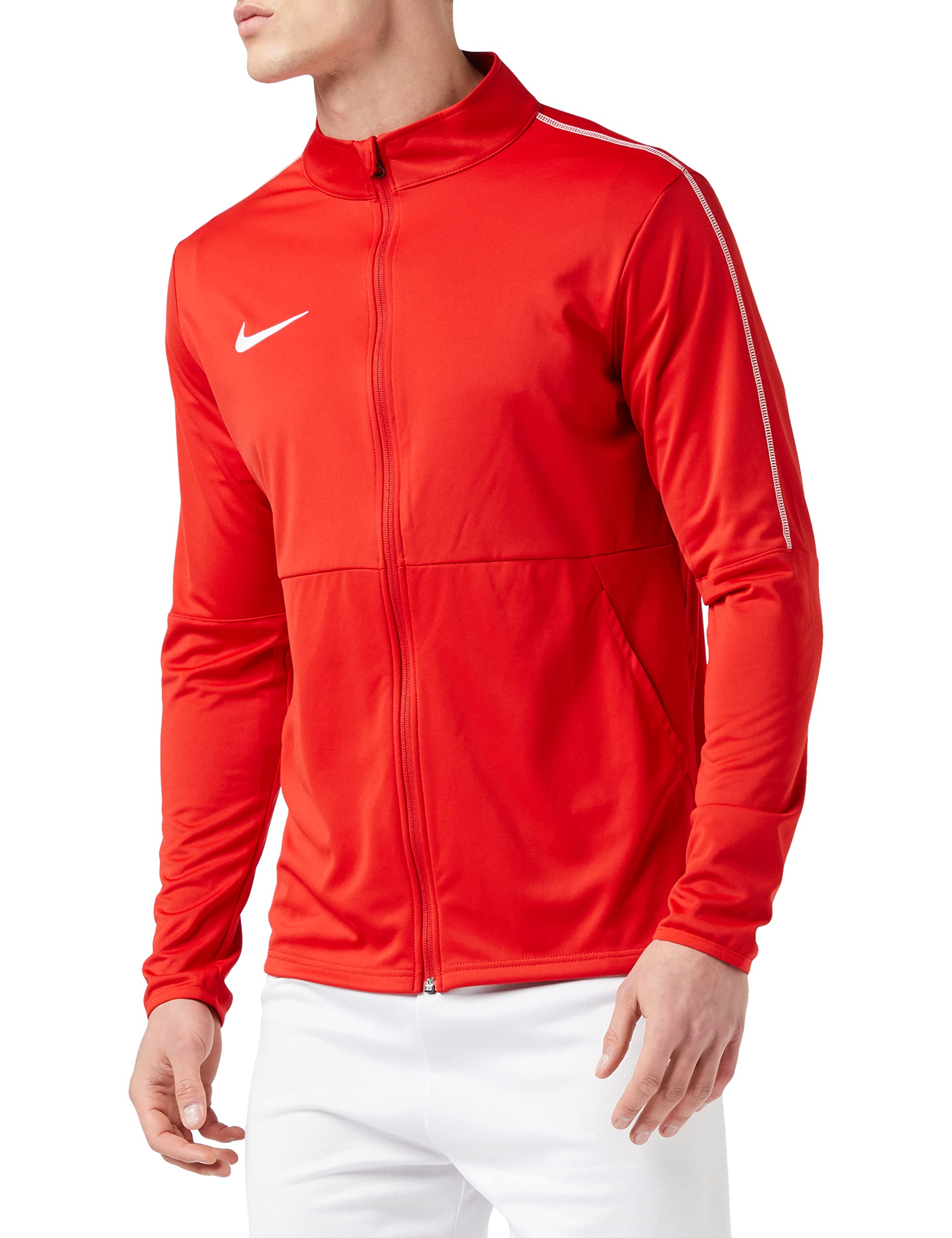 NIKE Men's Park 18 Jacket, Red White, S AA2059-657