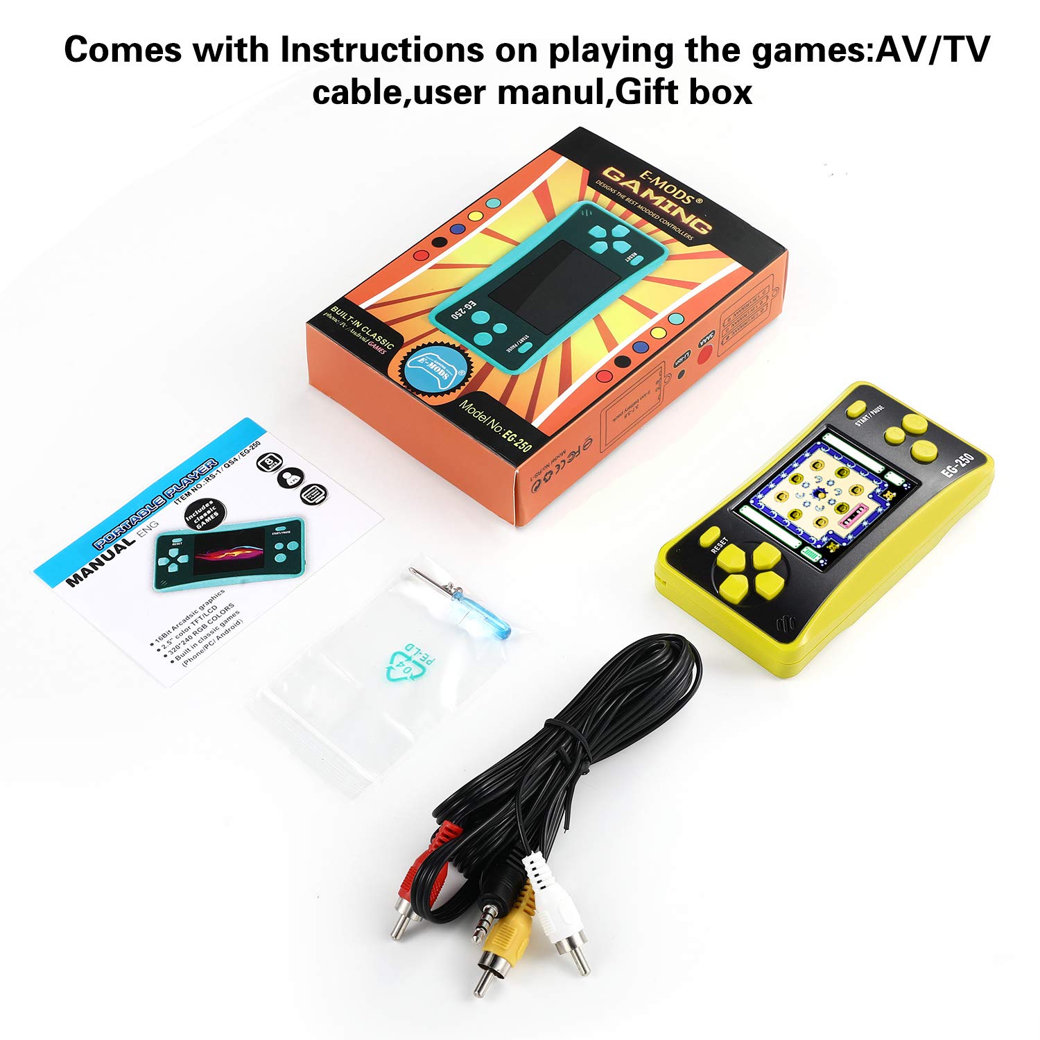 easegmer handheld game console