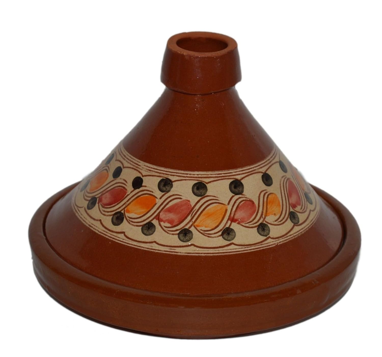 Moroccan Tagine Cooking Pot, Terracotta. Authentic, Rustic. HandThrown