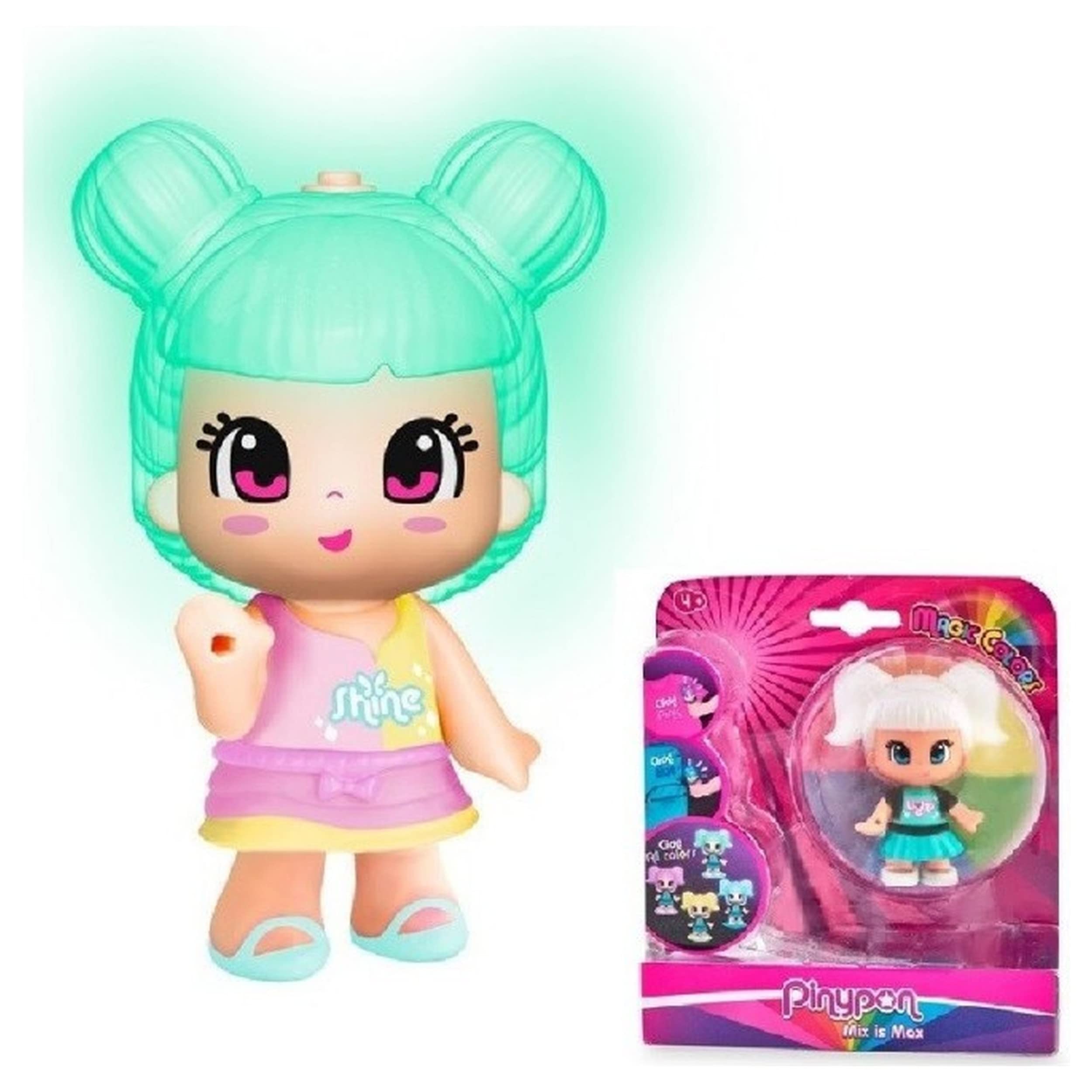 Famosa PINYPON - TOY_FIGURE_PLAYSET - Les Couleurs Magiques - Vert