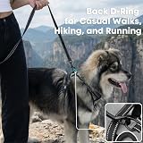 PoyPet No Pull Dog Harness Reflective Vest with 2 Attachments Grey S view 4