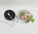WENKO Sink Strainer Set of 2 Stainless Steel 7cm Prevent Clogs view 5