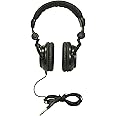 Tascam TH-02 Closed Back Studio Headphones, Black