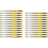 Sargent Art Yellow Glitter Gel Pens, 24 Count