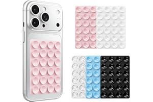 Silicone Suction Phone Case Mount, HOVKOTT Upgraded Hands-Free Phone Stand Holder Grip for Selfies, Videos, Compatible with i
