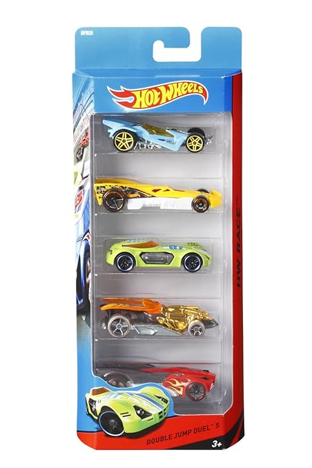 Hot wheels 5 car Gift Pack (Color & Design May Vary)