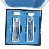 Quartz Cuvette, 2 pcs Standard 10mm 3.5ml