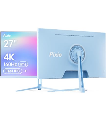 Amazon.com: Pixio PX278 Wave Blue 27 inch 180Hz Refresh Rate Quad