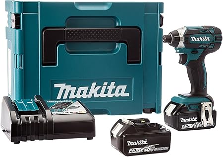 Makita Dtd152rmj Impact Driver Avec 2 X 4 A Piles Et Dc18rc Chargeur Amazon Fr Bricolage