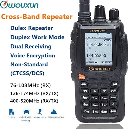 Amazoncom Wouxun Kg Uv8d Plus Cross Band Repeater Duplex - 