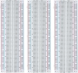 ELEGOO 3pcs Breadboard 830 Point Solderless
