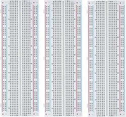 ELEGOO 3pcs Breadboard 830 Point Solderless