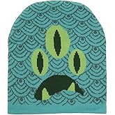 Disney Big Hero 6 Fred Knit Slouch Beanie - Officially Licensed Beanie with 3-Eyed Face