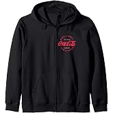Coca-Cola The Real Thing Vintage Front &amp; Back Zip Hoodie
