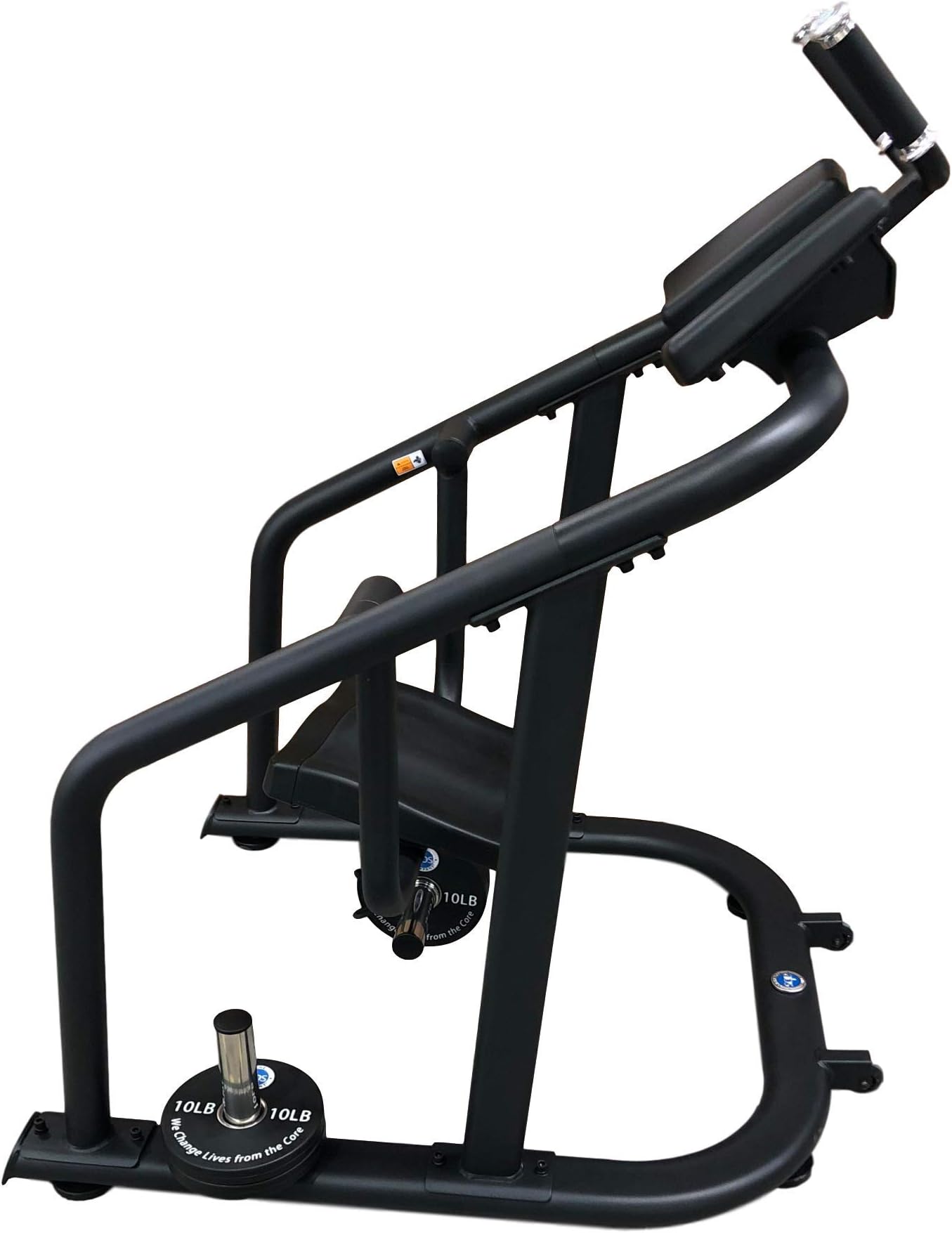 The Abs Company Ab Coaster CTL - Ultimate Ab Workout, Exercise Machine for Professional Facilities, Trackless Design, Plate Loading Resistance