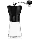 KONA Manual Coffee Grinder, Best Conical Burr Spice Herb Pepper Mill with Professional Grade Ceramic Burrs