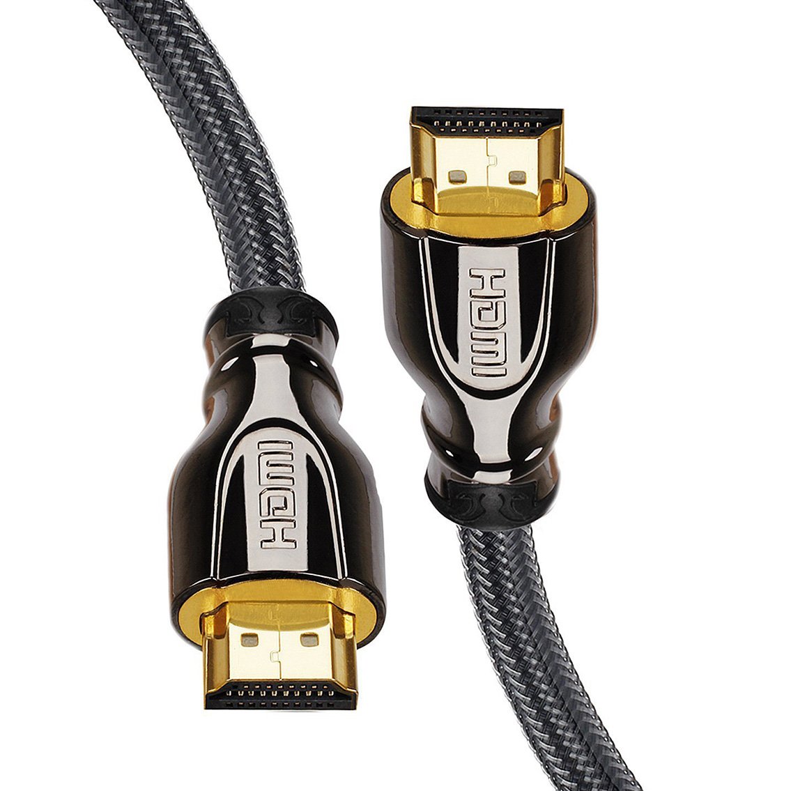 90MK HDMI Cable 2.0,Ultra High Speed 18Gbps Support 3D 2160P, HD 4k,Ethernet,Audio Return Channel,Lossless Audio and Video Transmission- Full Hd (25Feet)
