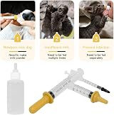 Aidiyapet Kitten Bottles 18Pack Feeding Syringe Nipple Kit for Newborn Pets view 4
