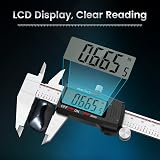 Housolution 6 Inch Digital Caliper Stainless Steel Inch/Metric 4 Measuring Ways view 7