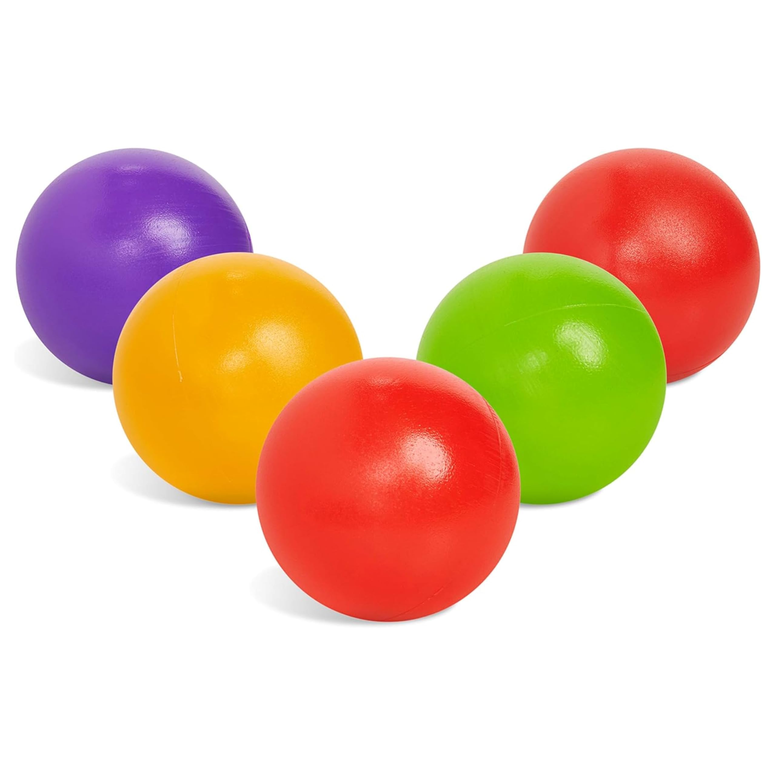 Photo 1 of Botabee Set of 5 Multi-Colored Replacement Balls for Ball Popper Toys in Assorted Colors - Vibrant and Durable Plastic
