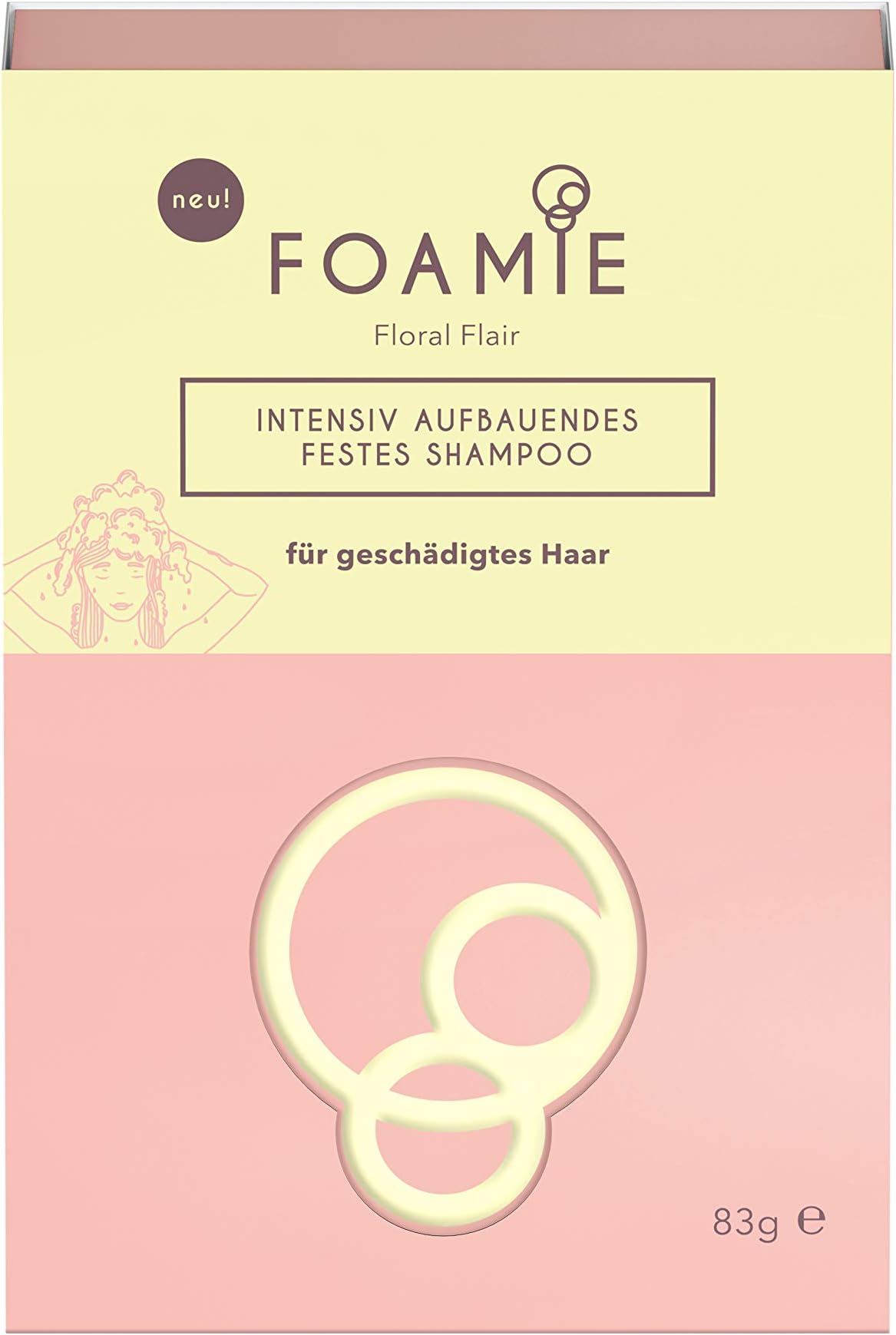 Foamie Floral Flair Firm Shampoo Pack of 2