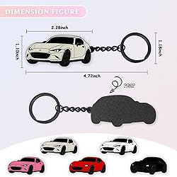glahorse For Mazda Keychain，For Mazda Miata/MX-5