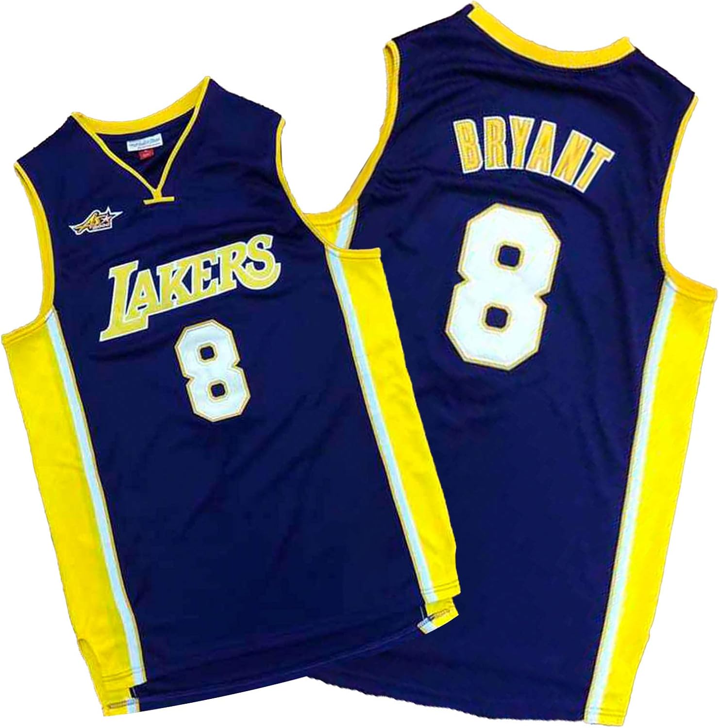 Bryant 2000 AllStar Basketball Trikots für Herren, Los Angeles Laker 8