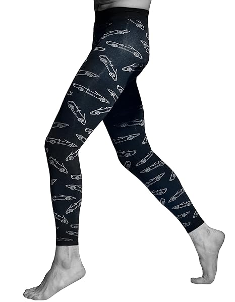 mens patterned tights