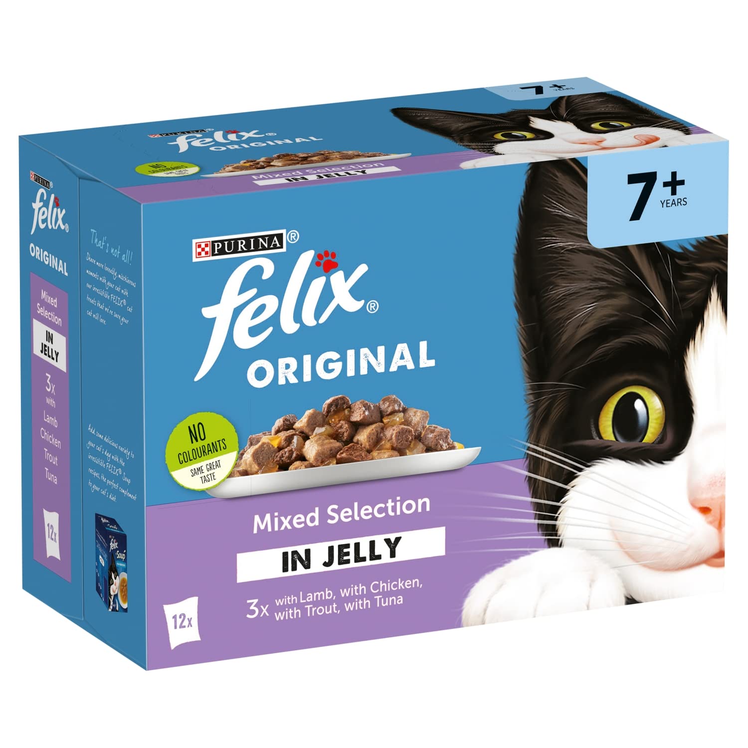 Felix 7+ Mixed Selection Cat Food 12X100G