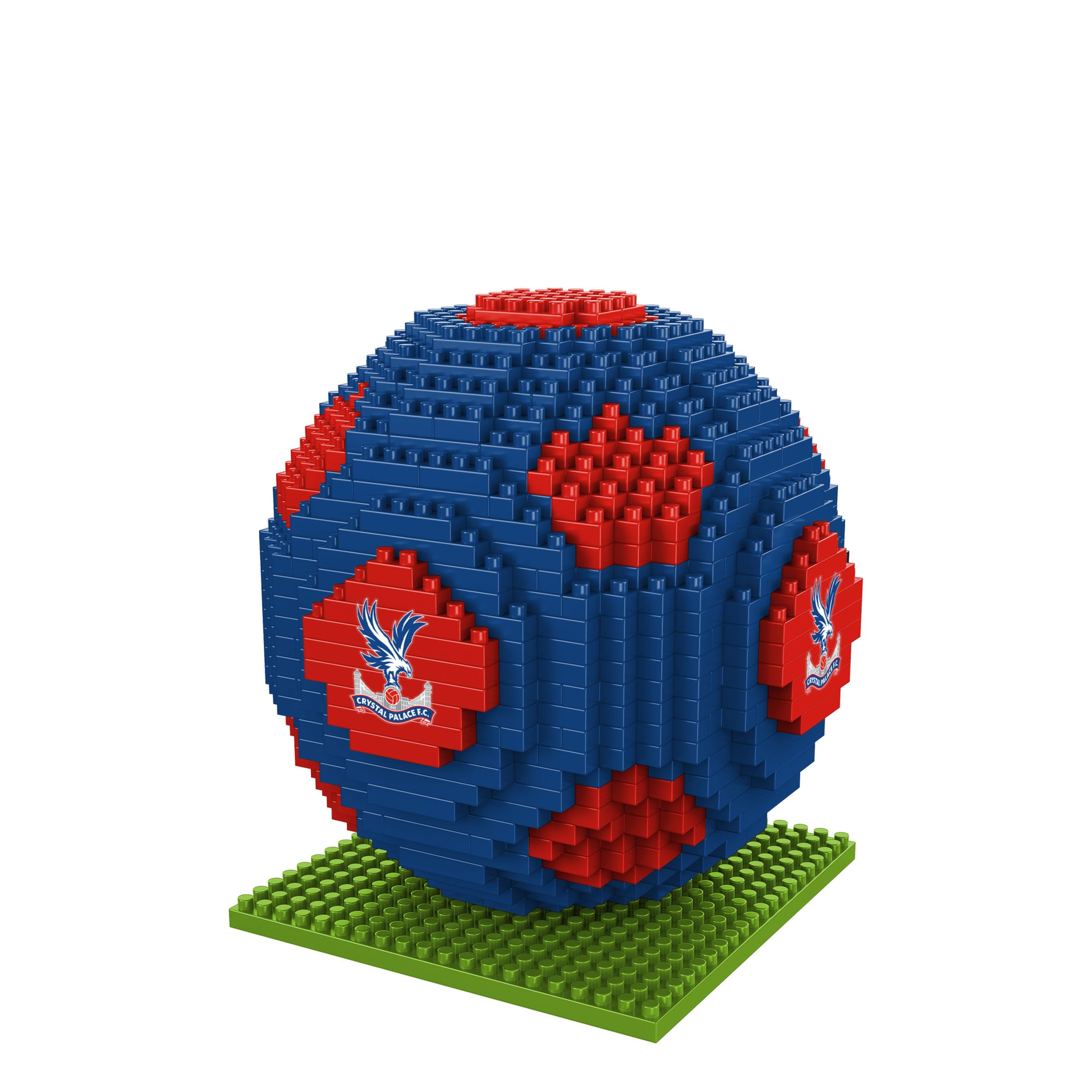 FOCO Officially Licensed Crystal Palace FC 1861 BRXLZ 3D Bricks Football Construction Toy Model