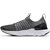Nike React Phantom Run Flyknit 2 Womens Casual Running Shoe Cj0280-002 Size 5 Black/White