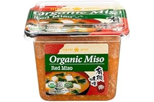JOGOTO Japanese Organic Red Miso Paste, 17.6 Ounce