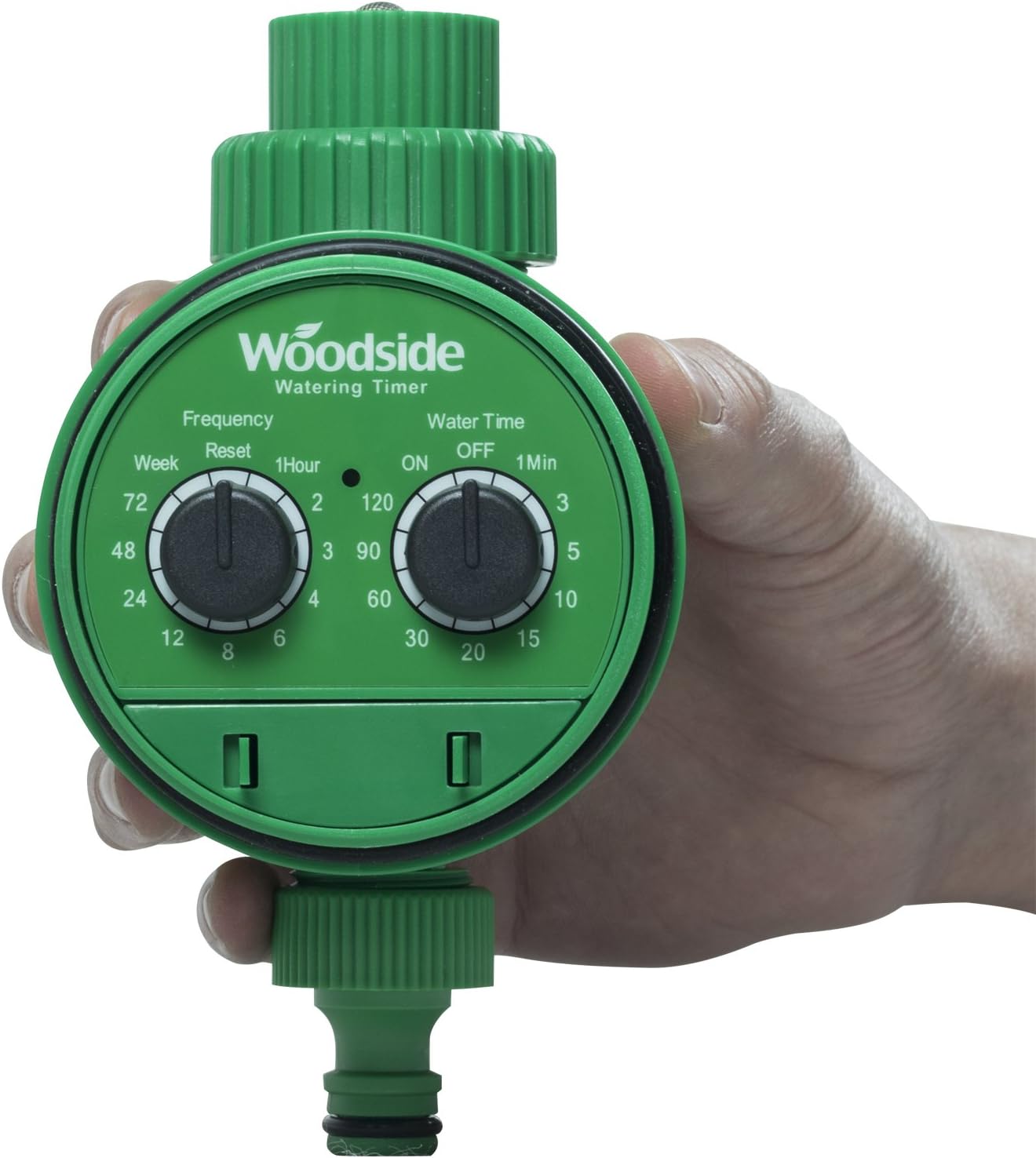 Woodside Automatic Electronic Water Timer For Garden Plant Watering Irrigation System 1 To 120 Minute Run Time 1 Hour To 1 Week Frequency Option Amazon Co Uk Kitchen Home