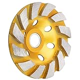SUNJOYCO 4" Concrete Grinding Wheel, 4 inch
