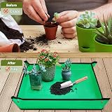 Kynup 7-Piece Garden Tools Set Stainless Steel Wood Handles with Tote view 4