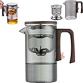 Enchanti Tea Pot, 900ml Portable Multifunctional Tea Infuser Pot, Zahra Magic Teapot, Witchcraft Teapot, Magic Teapot, Magnet