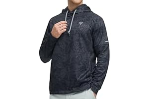 M MAELREG Hoodies for Men Golf Fleece Hooded Sweatshirts Dry Fit Athletic Lightweight Casual Midlayer Mens Hoodies Pullover