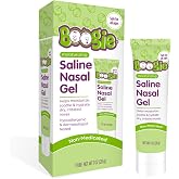 Boogie Moisturizing Saline Nasal Gel for Babies & Kids - Unscented - 1 oz | Fragrance Free - Drug-Free Formula - Made with Al
