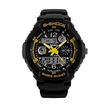 skmei s shock watch manual