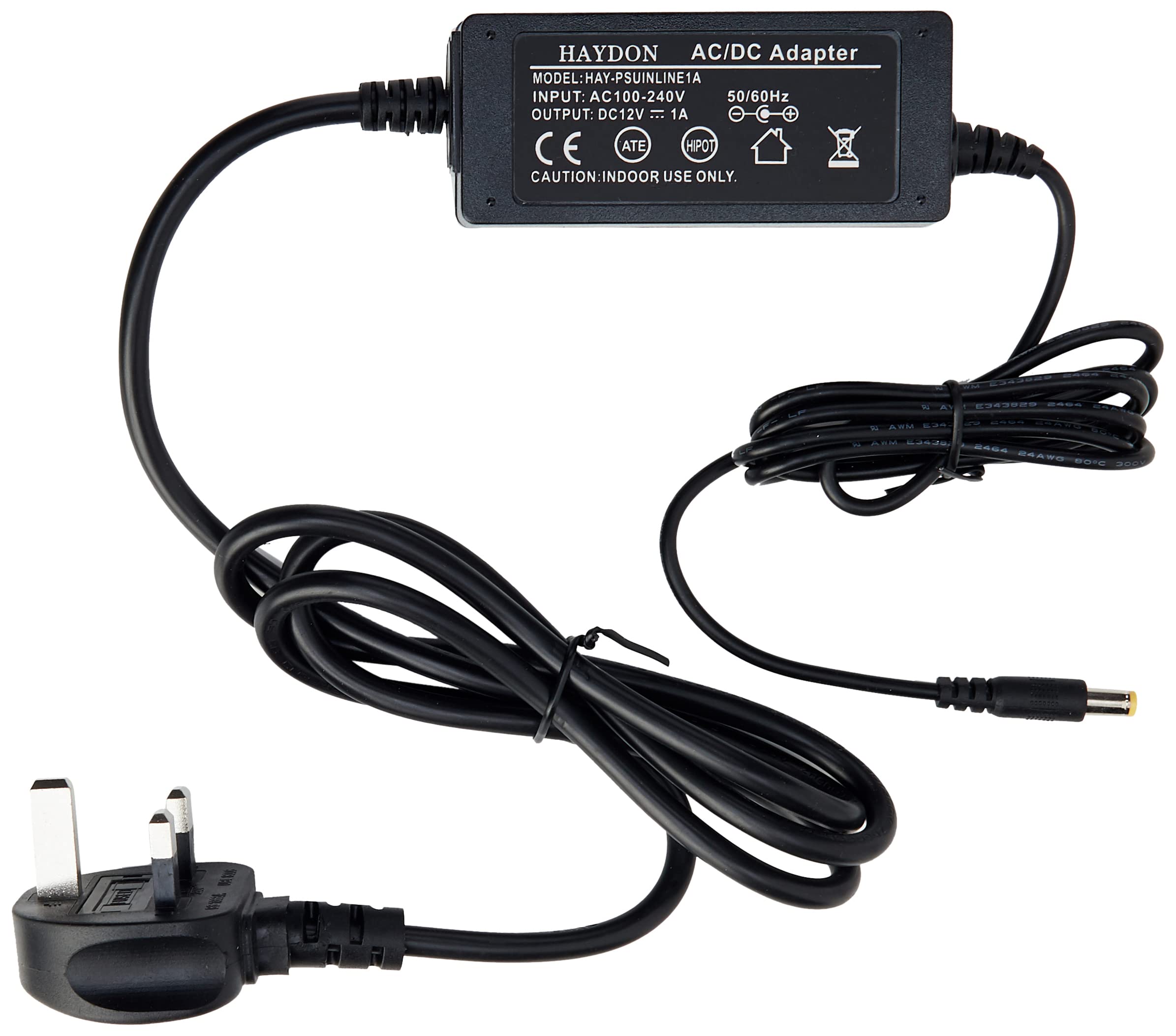 Haydon 12 V 1 A Inline CCTV Power Supply