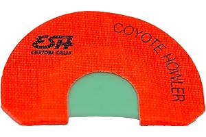 ESH Mouth Coyote Call Combo Pack – Set of 3 Realistic Predator Calls for Hunting - Coyote Pup, Coyote Howler, and Cottontail Diaphragm Calls