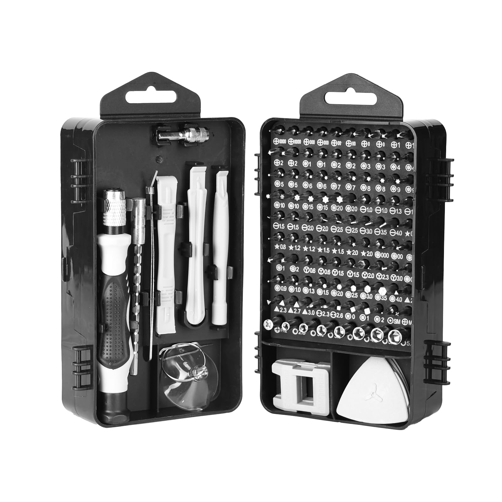 Photo 1 of 115-in-1 Precision Screwdriver Set, Magnetic Driver Kit with Flexible Shaft, Professional Magnetic Repair Tool Kit for Phone, Computer, Watch, Console, Eyeglass, Electronic, Men Tools Gift